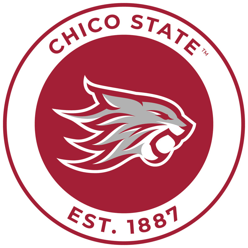 California State University, Chico Round Magnet Officially Licensed Collegiate Product 2-Inch