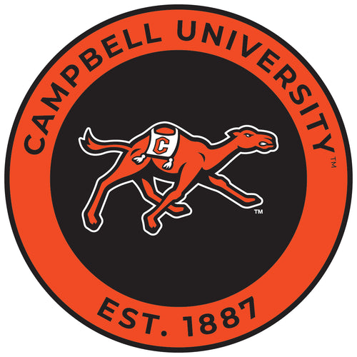 Campbell University Fighting Camels Round Magnet Officially Licensed Collegiate Product 8-Inch