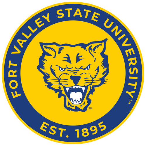 Fort Valley State University Round Vinyl Decal Sticker Officially Licensed Collegiate Product 8-Inch