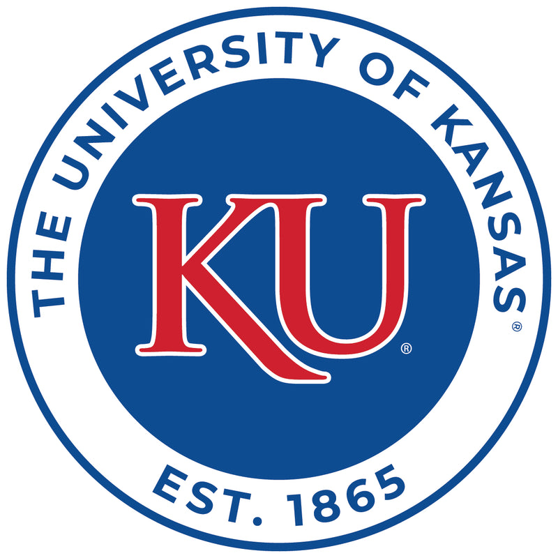 Kansas Jayhawks Round Magnet Officially Licensed Collegiate Product 4-Inch