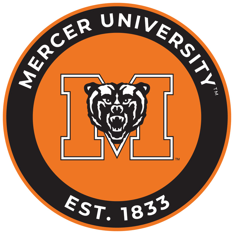 Mercer University Round Magnet Officially Licensed Collegiate Product 6-Inch