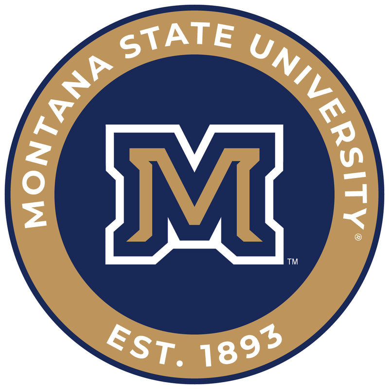 Montana State Bobcats Round Magnet Officially Licensed Collegiate Product 2-Inch