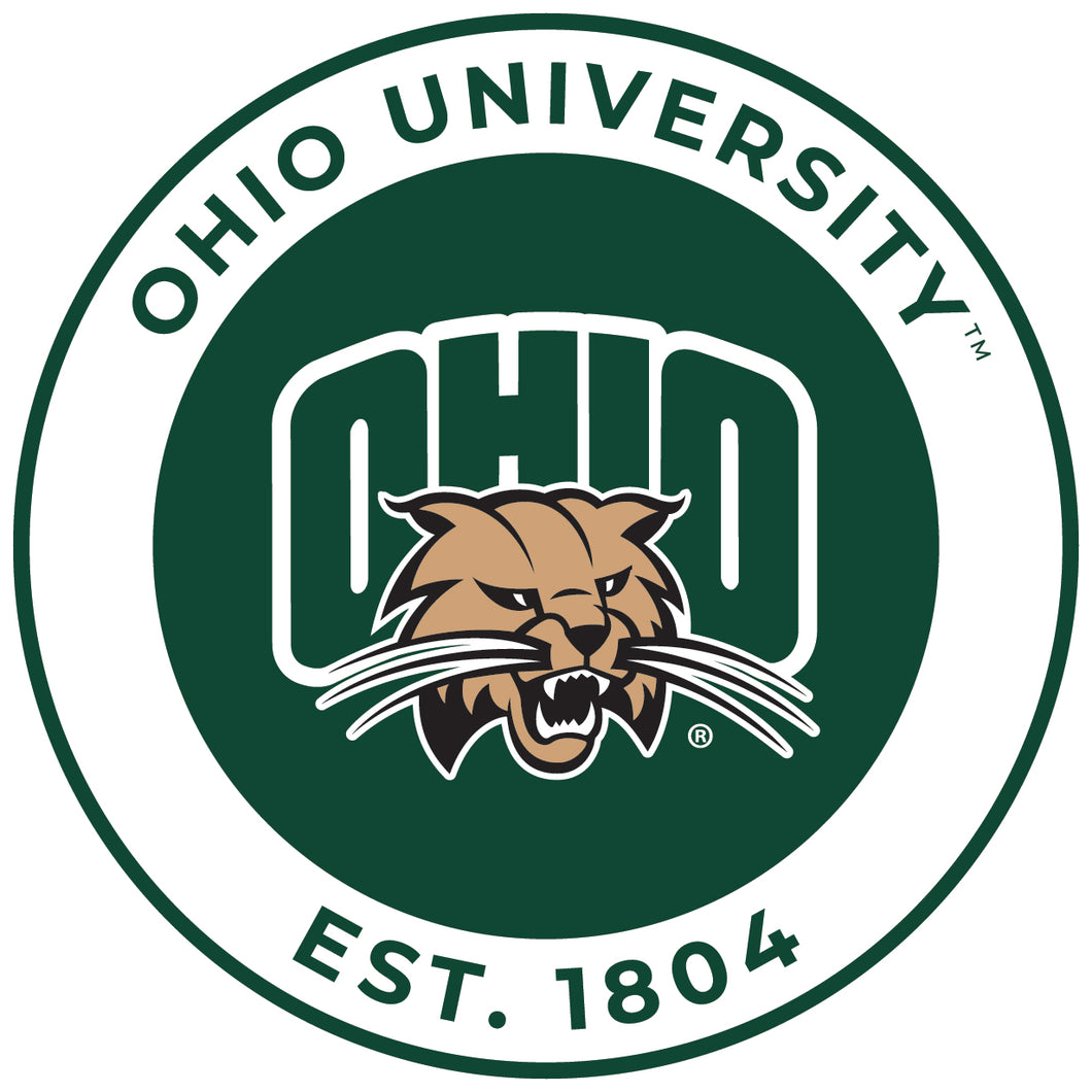 Ohio University Round Magnet Officially Licensed Collegiate Product 8-Inch