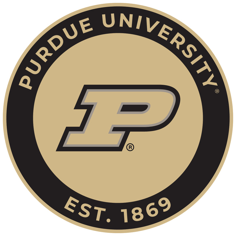 Purdue Boilermakers Round Vinyl Decal Sticker Officially Licensed Collegiate Product 2-Inch