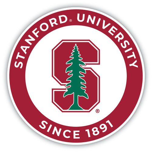 Stanford University Round Magnet Officially Licensed Collegiate Product 8-Inch
