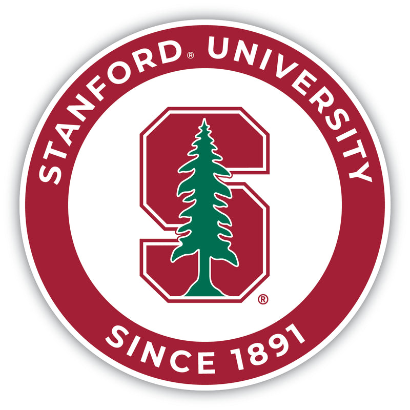 Stanford University Round Magnet Officially Licensed Collegiate Product 8-Inch