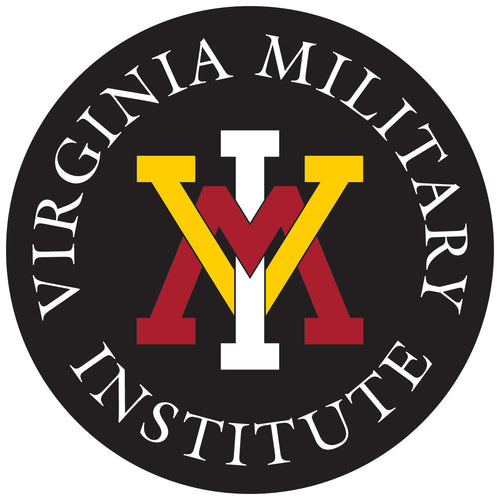 VMI Keydets Round Vinyl Decal Sticker Officially Licensed Collegiate Product 8-Inch