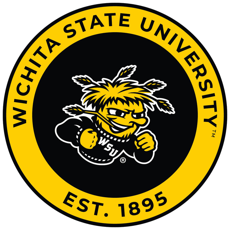 Wichita State Shockers Round Magnet Officially Licensed Collegiate Product 6-Inch