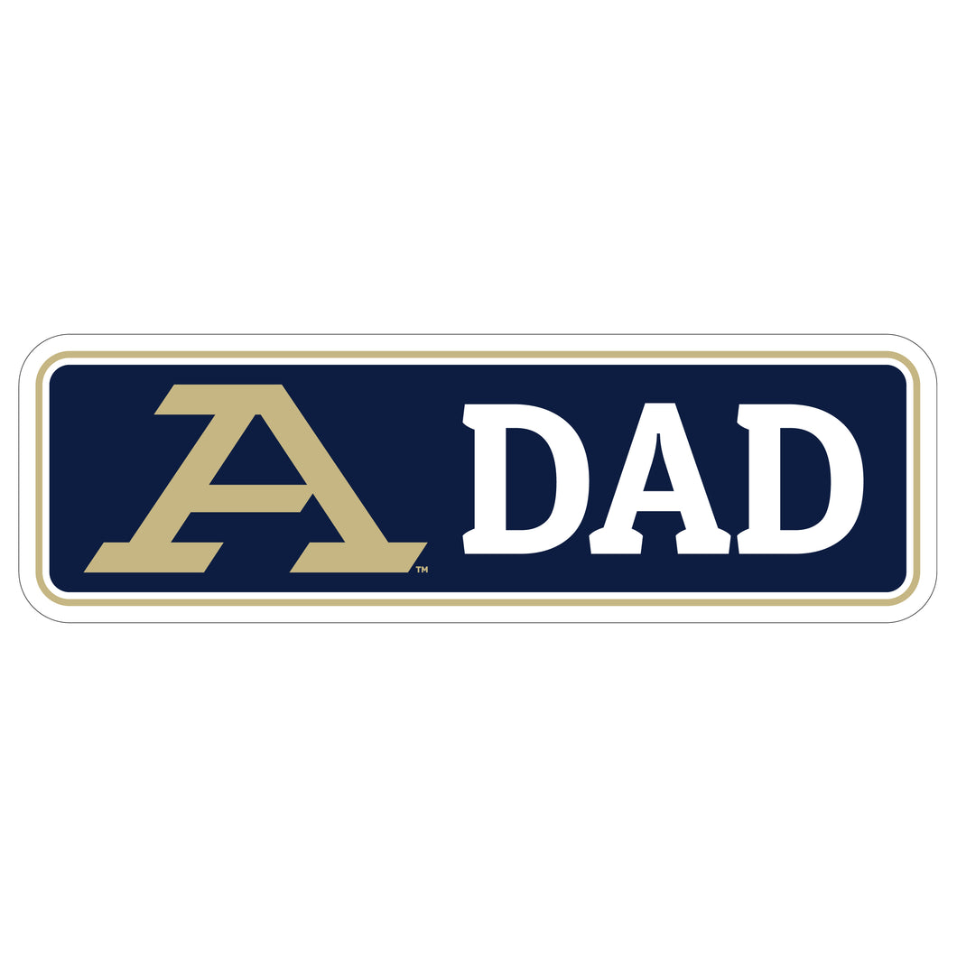 Akron Zips Proud Die Cut Magnet Officially Licensed Collegiate Product 3-Inches Wide
