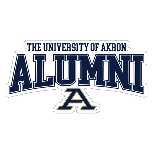 Akron Zips Laser Cut Alumni Vinyl Sticker/Magnet - Officially Licensed 4-Inch