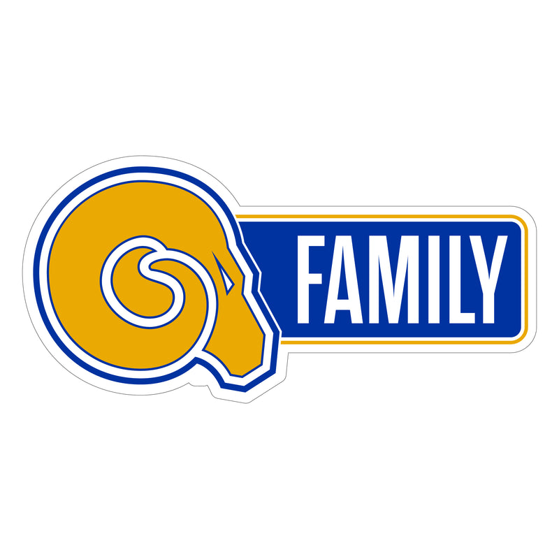 Albany State University Proud Die Cut Decal Officially Licensed Collegiate Product