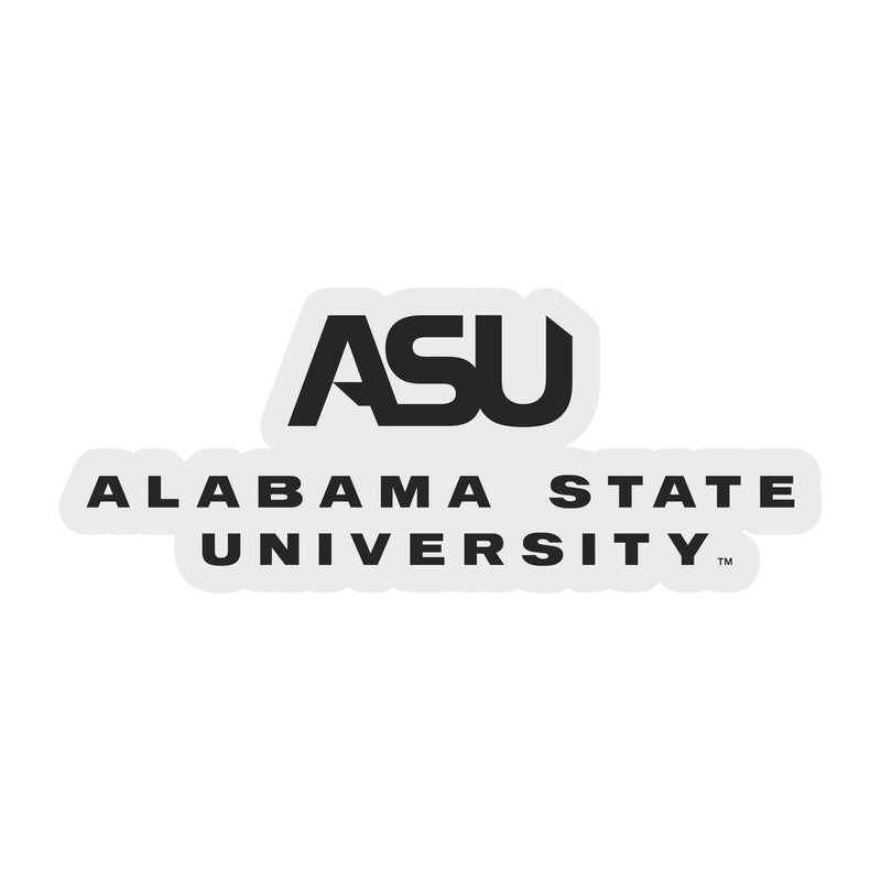 Alabama State University Choose Style and Size NCAA Vinyl Decal Sticker for Fans, Students, and Alumni