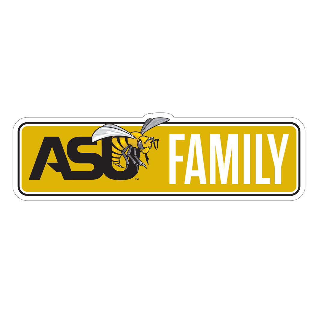 Alabama State University Proud Die Cut Decal Officially Licensed Collegiate Product