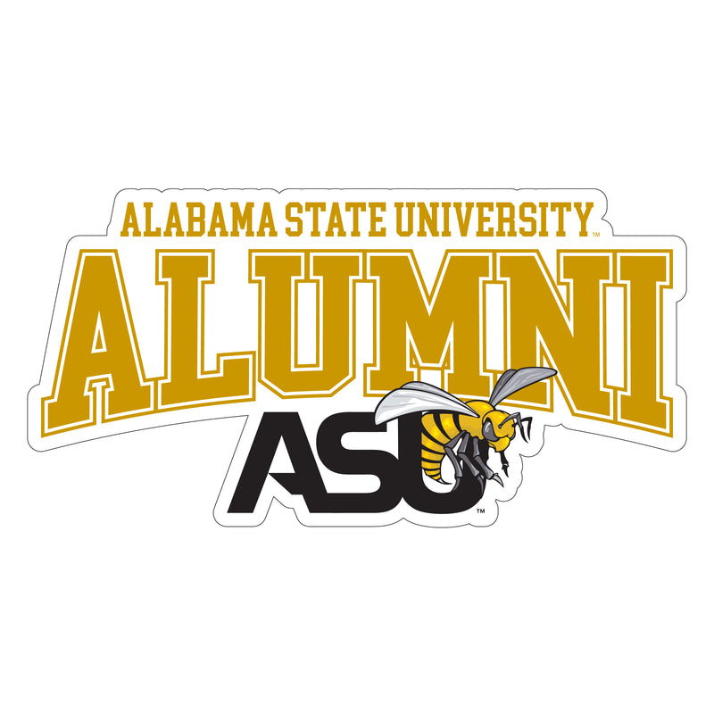 Alabama State University Laser Cut Alumni Vinyl Sticker/Magnet - Officially Licensed 3-Inch