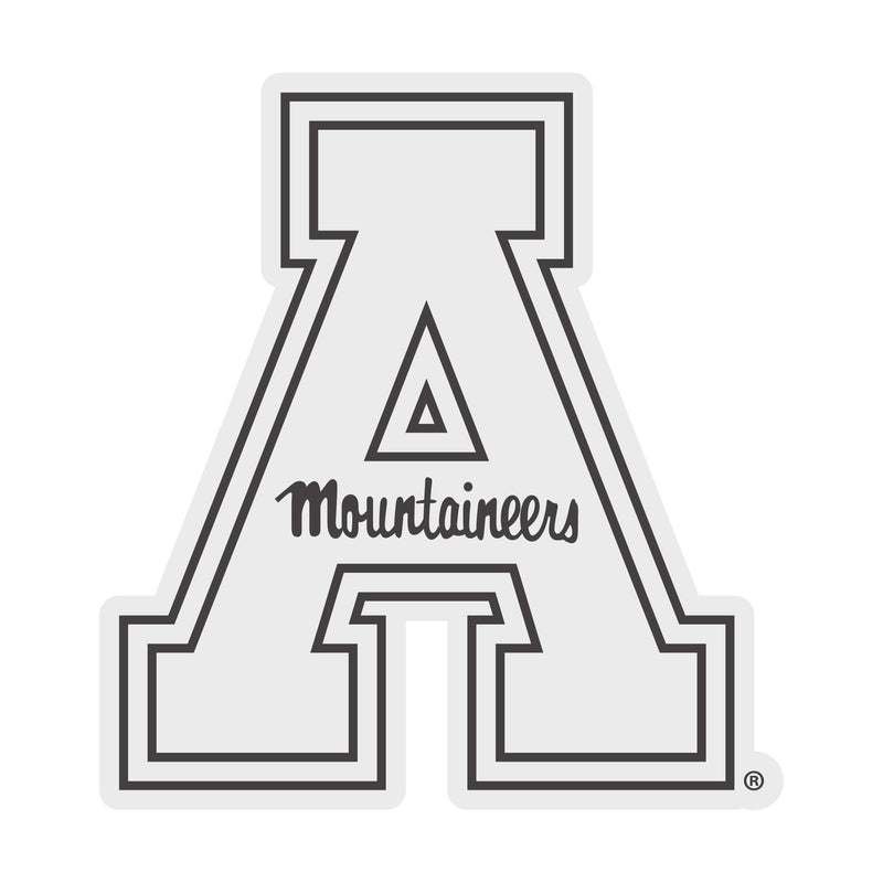 Appalachian State Choose Style and Size NCAA Vinyl Decal Sticker for Fans, Students, and Alumni
