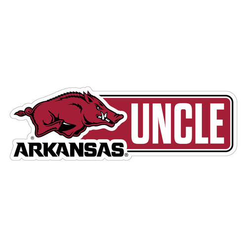 Arkansas Razorbacks Proud Die Cut Decal Officially Licensed Collegiate Product 6-Inches Wide