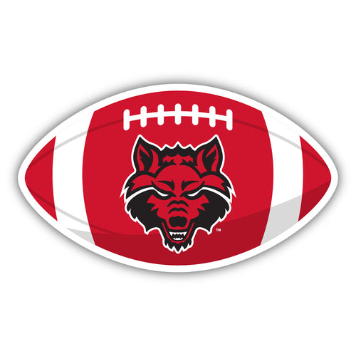 Arkansas State College Sticker or Magnet – Licensed University Sports Design, Multiple Sizes 
