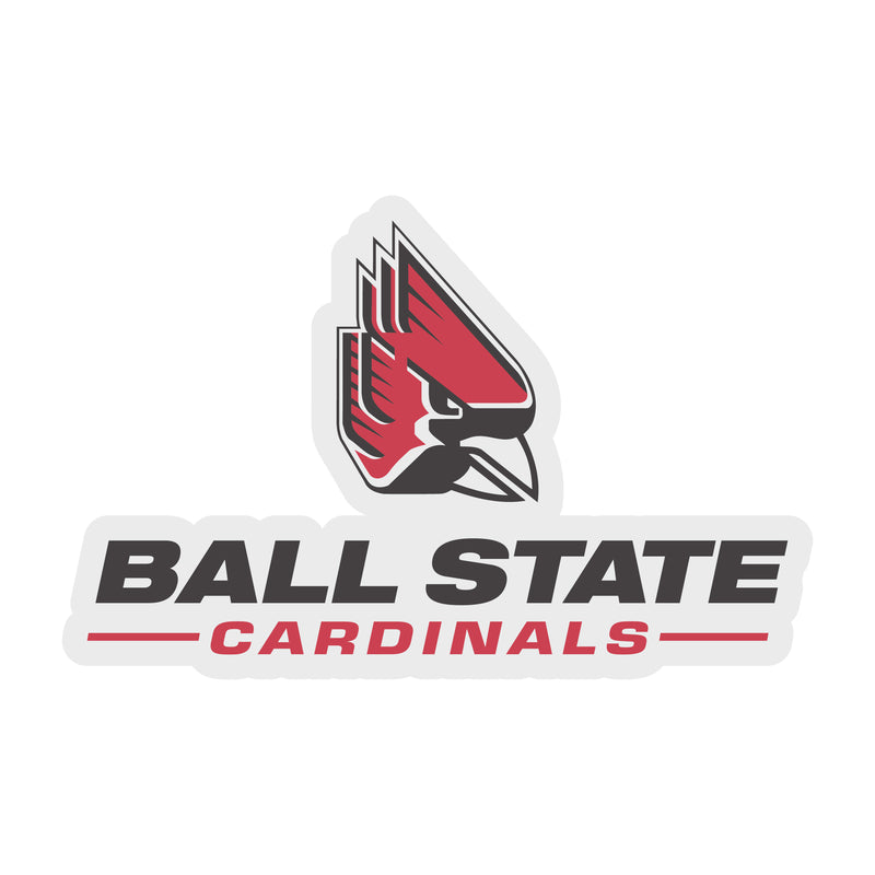 Ball State University Choose Style and Size NCAA Vinyl Decal Sticker for Fans, Students, and Alumni