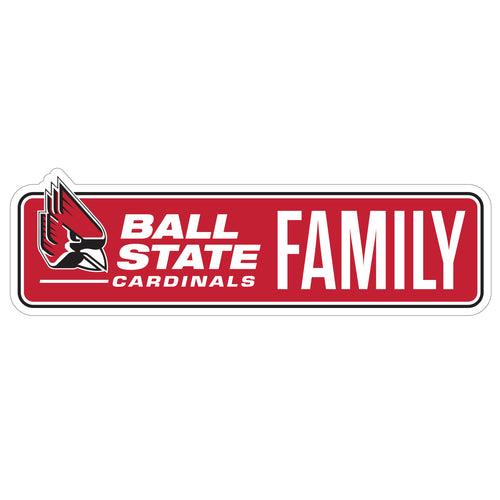Ball State University Proud Die Cut Decal Officially Licensed Collegiate Product 5-Inches Wide