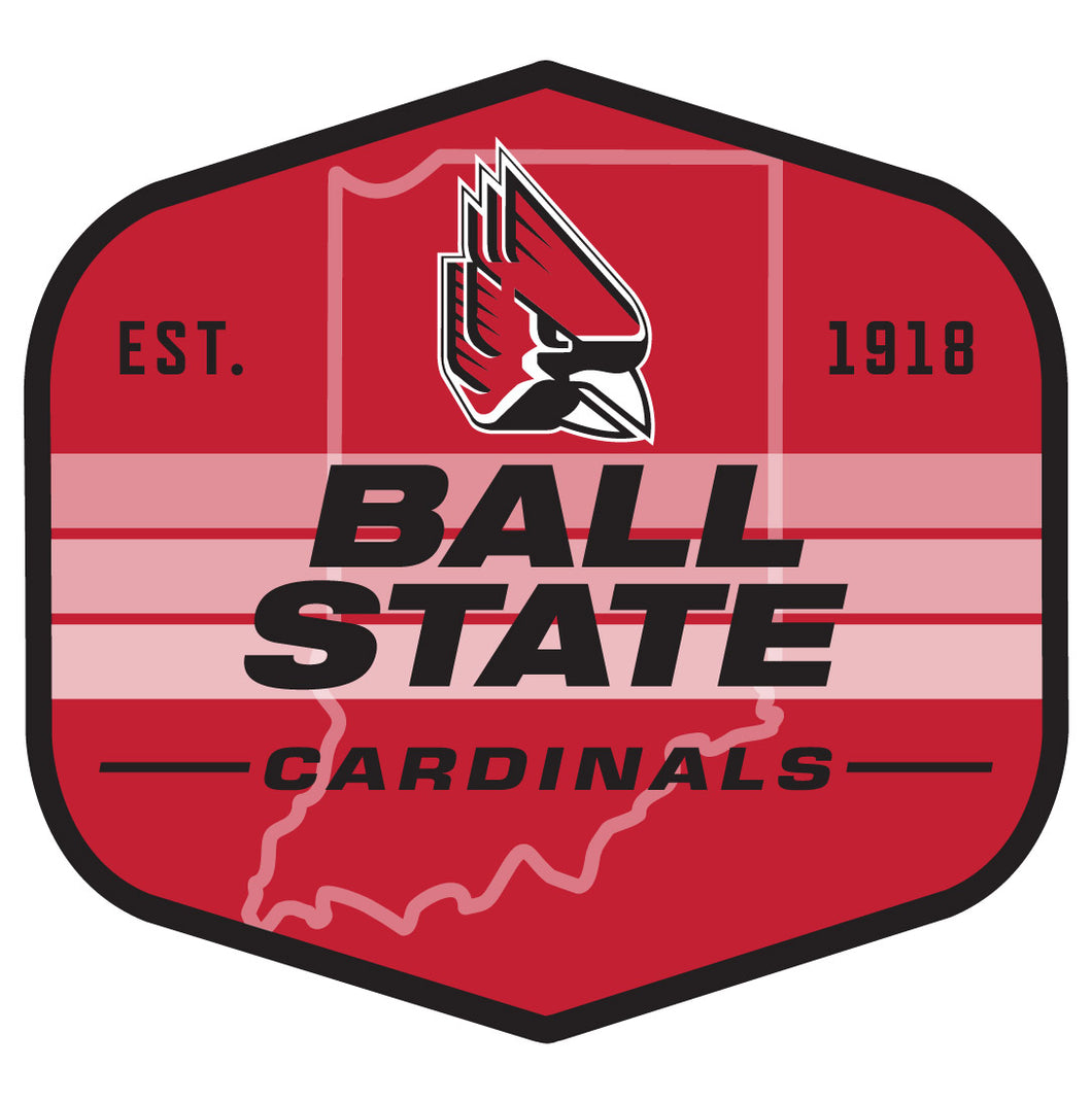 Ball State University Scenic Background Vinyl Sticker/Magnet - Officially Licensed 