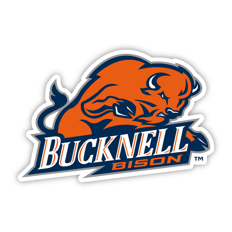 Bucknell University Bison Officially Licensed Black Vinyl Decal Sticker