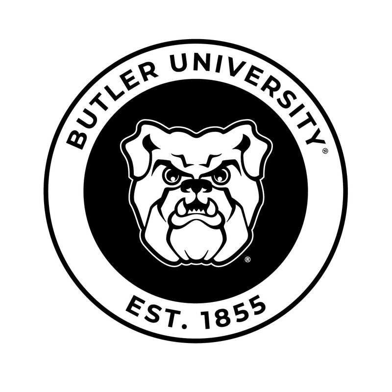 Butler Bulldogs Officially Licensed Black Vinyl Decal Sticker White Backing