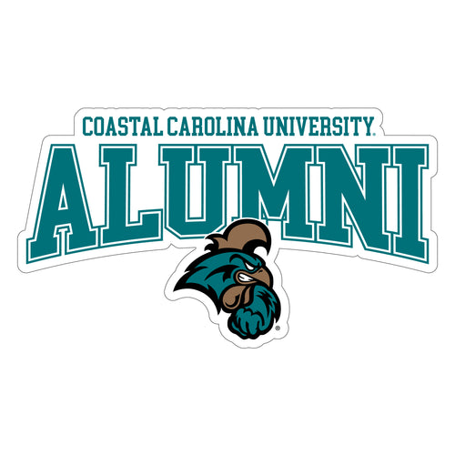 Coastal Carolina University Laser Cut Alumni Vinyl Sticker/Magnet - Officially Licensed 4-Inch