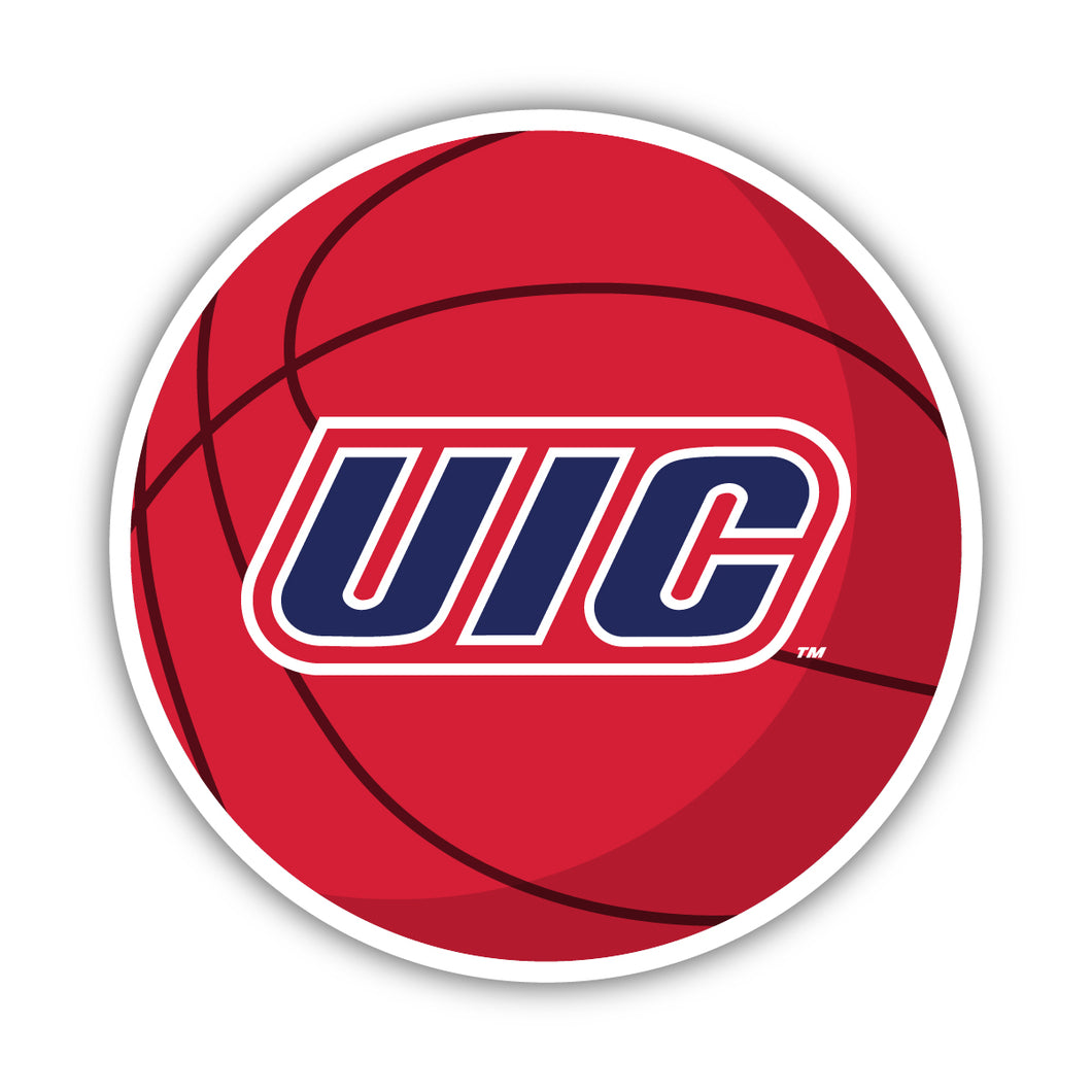 University of Illinois at Chicago College Sticker or Magnet – Licensed University Sports Design, Multiple Sizes 