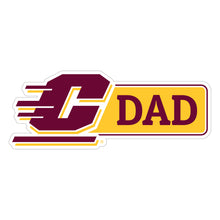 Load image into Gallery viewer, Central Michigan University Proud Die Cut Magnet Officially Licensed Collegiate Product
