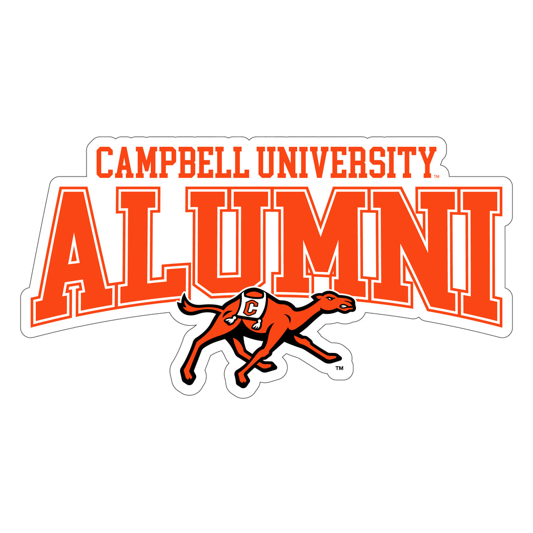 Campbell University Fighting Camels Laser Cut Alumni Vinyl Sticker/Magnet - Officially Licensed 8-Inch