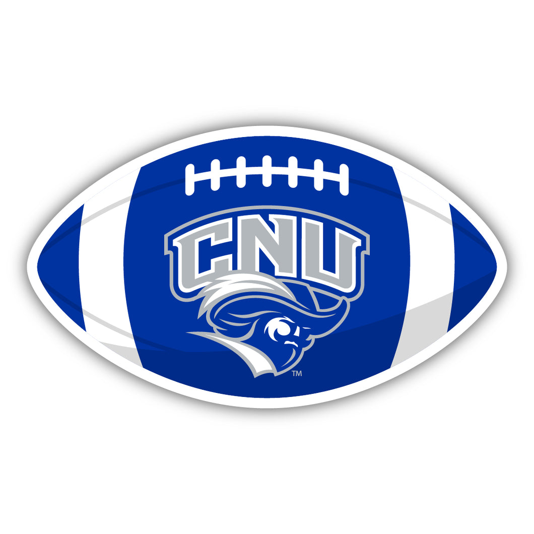 Christopher Newport Captains College Sticker or Magnet – Licensed University Sports Design, Multiple Sizes 