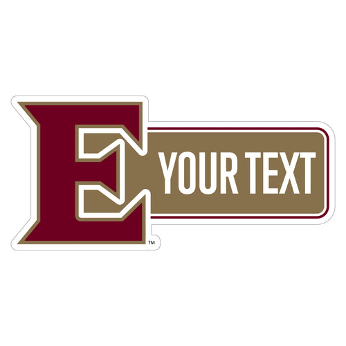 Elon University Customizable Vinyl Sticker/Magnet Officially Licensed Collegiate Product 12-Inches Wide