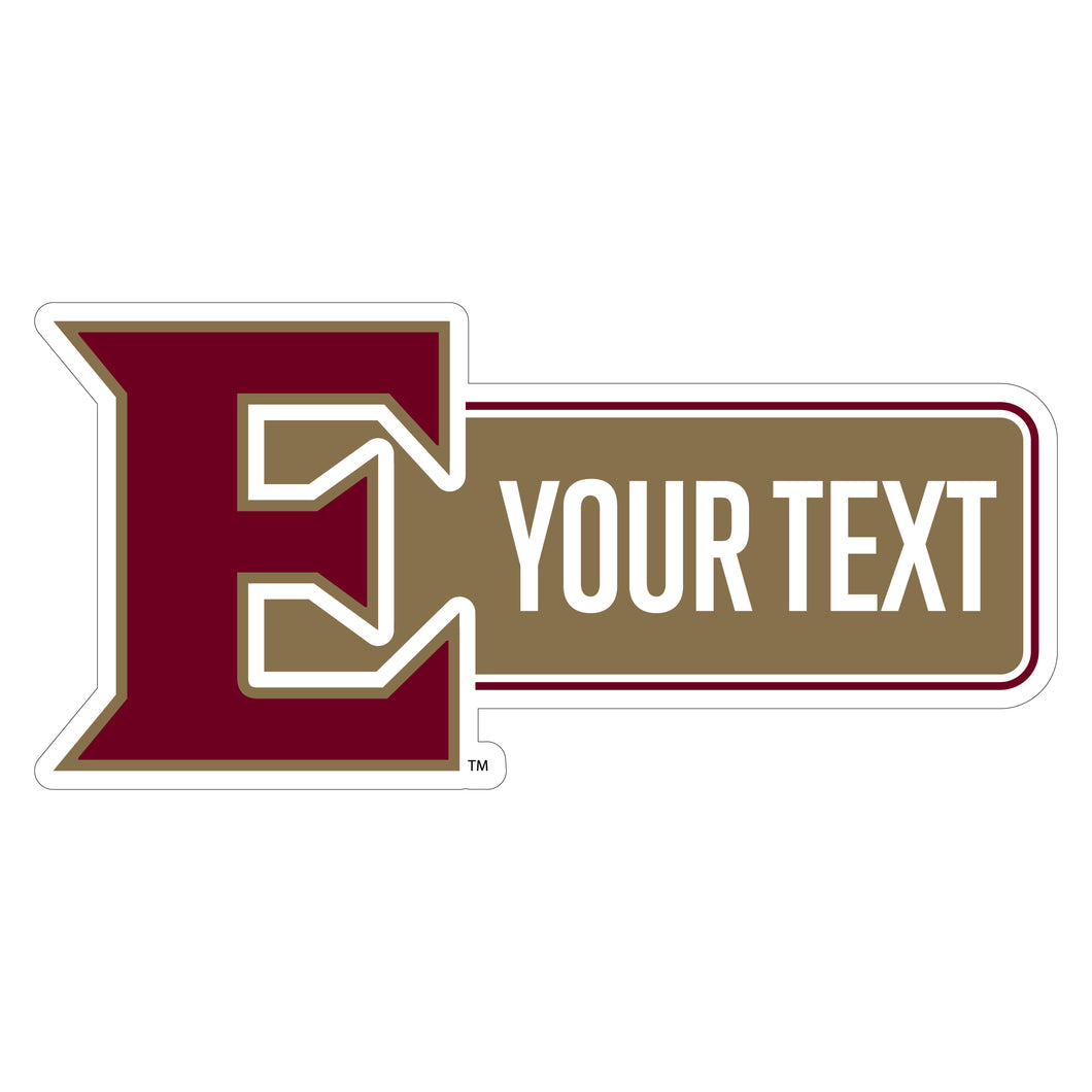 Elon University Customizable Vinyl Sticker/Magnet Officially Licensed Collegiate Product 12-Inches Wide
