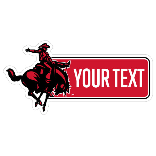 Northwestern Oklahoma State University Customizable Vinyl Sticker/Magnet Officially Licensed Collegiate Product 3-Inches Wide