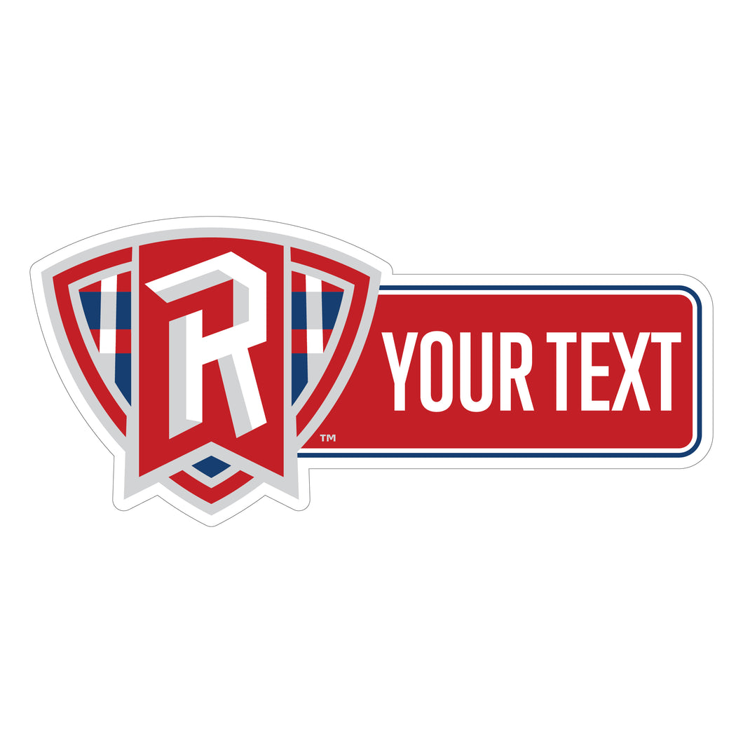 Radford University Highlanders Customizable Vinyl Sticker/Magnet Officially Licensed Collegiate Product 10-Inches Wide