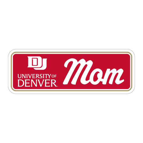 University of Denver Pioneers Proud Die Cut Decal Officially Licensed Collegiate Product 3-Inches Wide