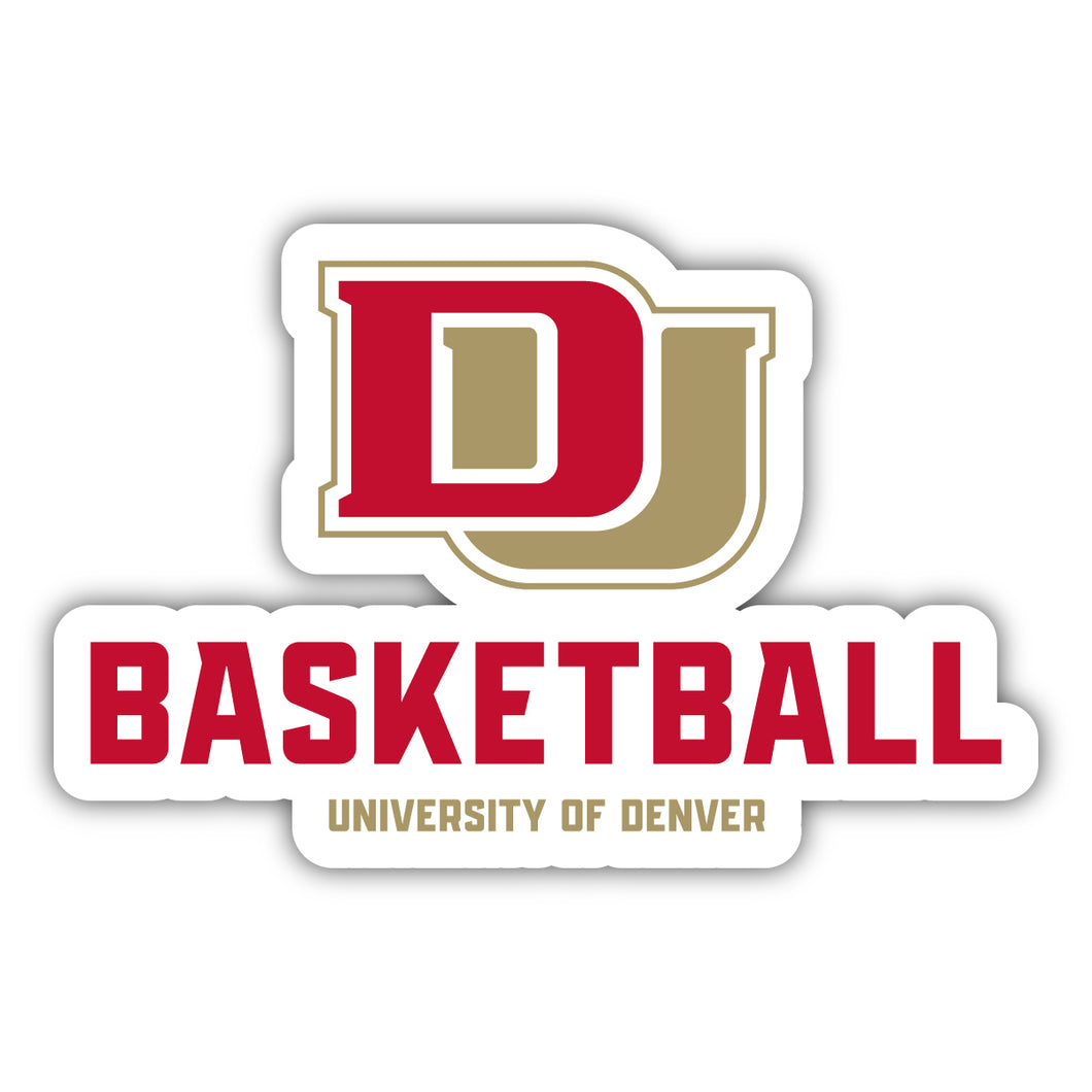 University of Denver Pioneers College Sticker or Magnet – Licensed University Sports Design, Multiple Sizes 