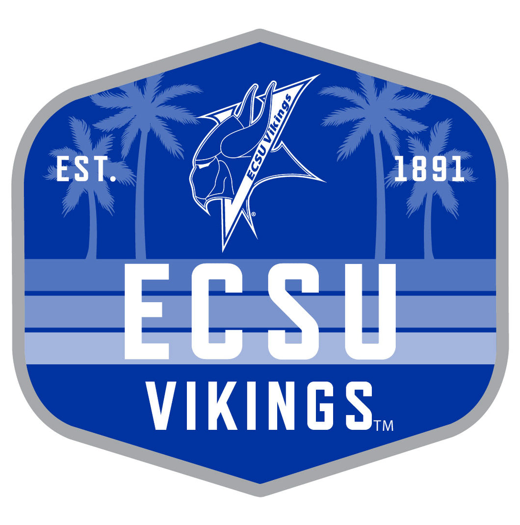 Elizabeth City State University Scenic Background Vinyl Sticker/Magnet - Officially Licensed 