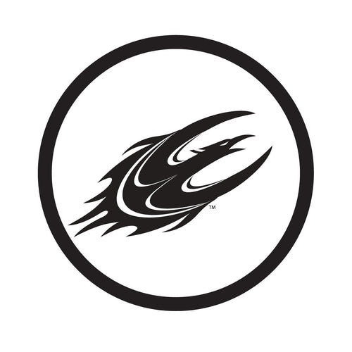 Elon University Officially Licensed Black Vinyl Decal Sticker White Backing