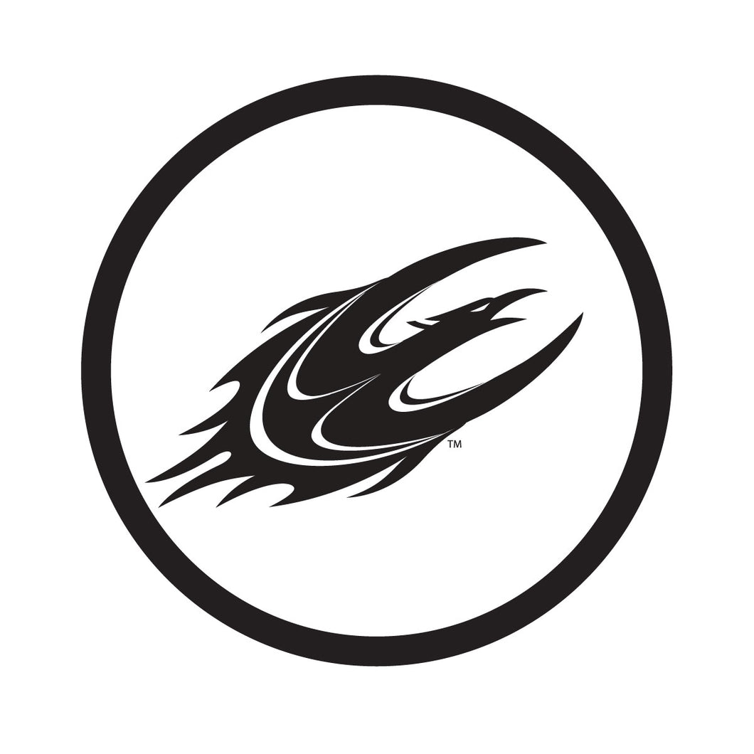 Elon University Officially Licensed Black Vinyl Decal Sticker White Backing