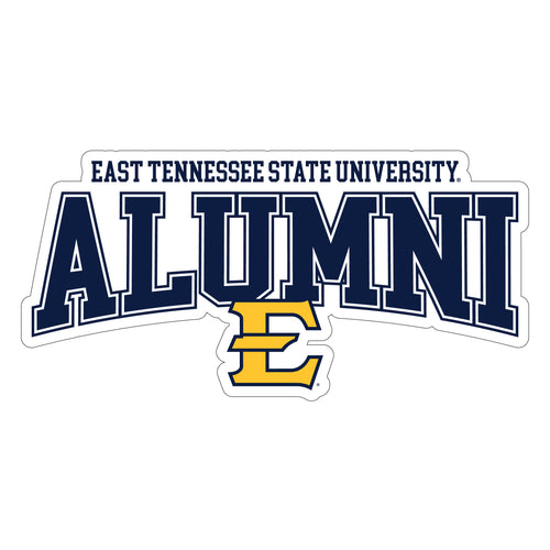 East Tennessee State University Laser Cut Alumni Vinyl Sticker/Magnet - Officially Licensed 3-Inch