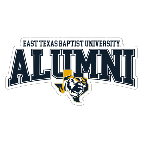 East Texas Baptist University Laser Cut Alumni Vinyl Sticker/Magnet - Officially Licensed 3-Inch