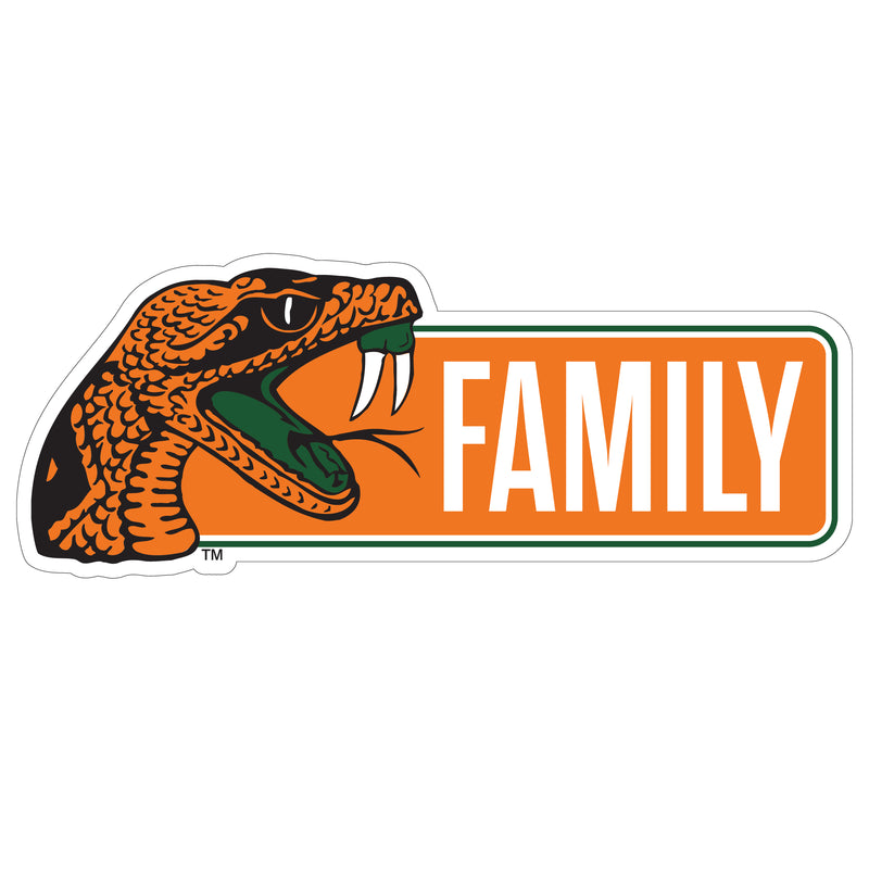 Florida A&M Rattlers Proud Die Cut Decal Officially Licensed Collegiate Product