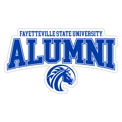 Fayetteville State University Laser Cut Alumni Vinyl Sticker/Magnet - Officially Licensed 6-Inch