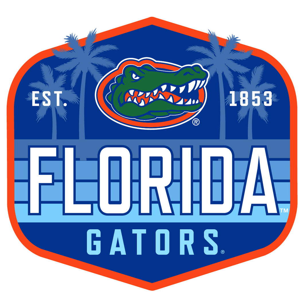 Florida Gators Scenic Background Vinyl Sticker/Magnet - Officially Licensed 