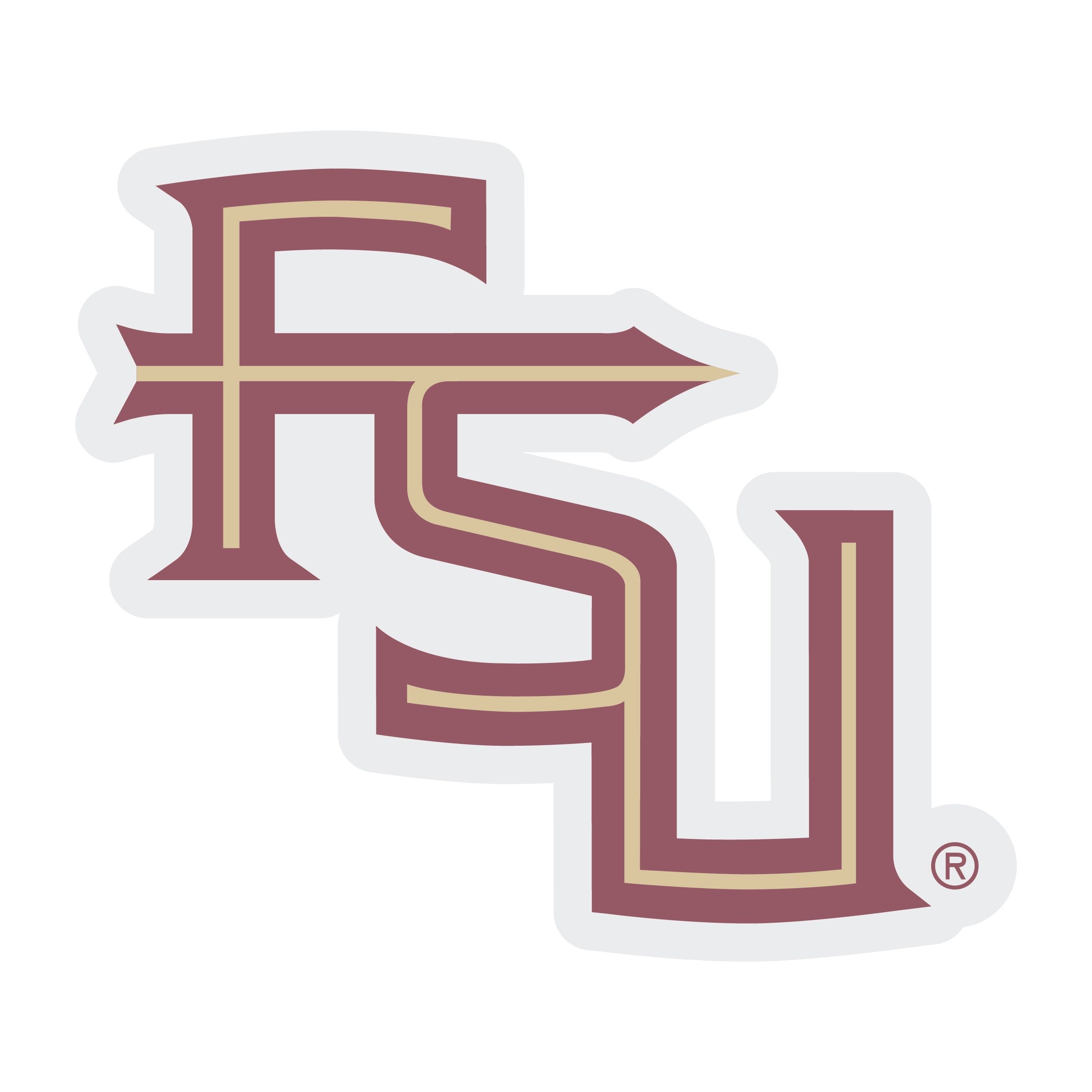 Florida State Seminoles Choose Style and Size NCAA Vinyl Decal Sticker ...
