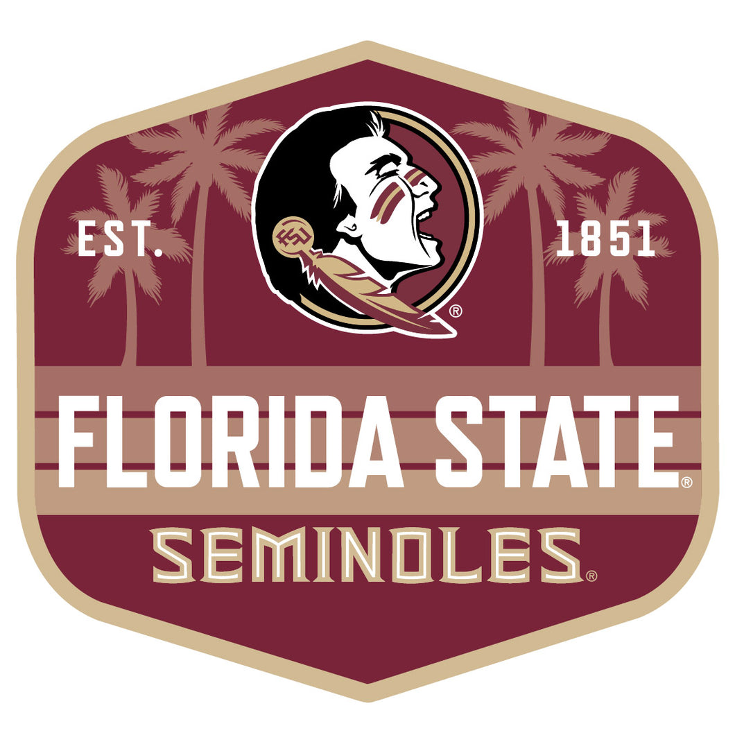 Florida State Seminoles Scenic Background Vinyl Sticker/Magnet - Officially Licensed 