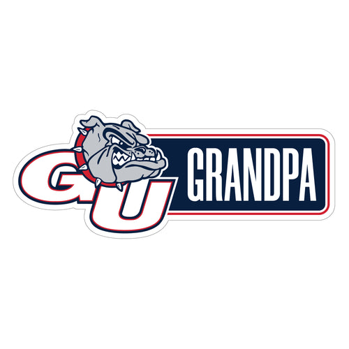 Gonzaga Bulldogs Proud Die Cut Decal Officially Licensed Collegiate Product 3-Inches Wide