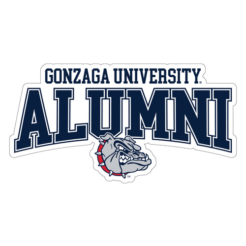 Gonzaga Bulldogs Laser Cut Alumni Vinyl Sticker/Magnet - Officially Licensed 8-Inch