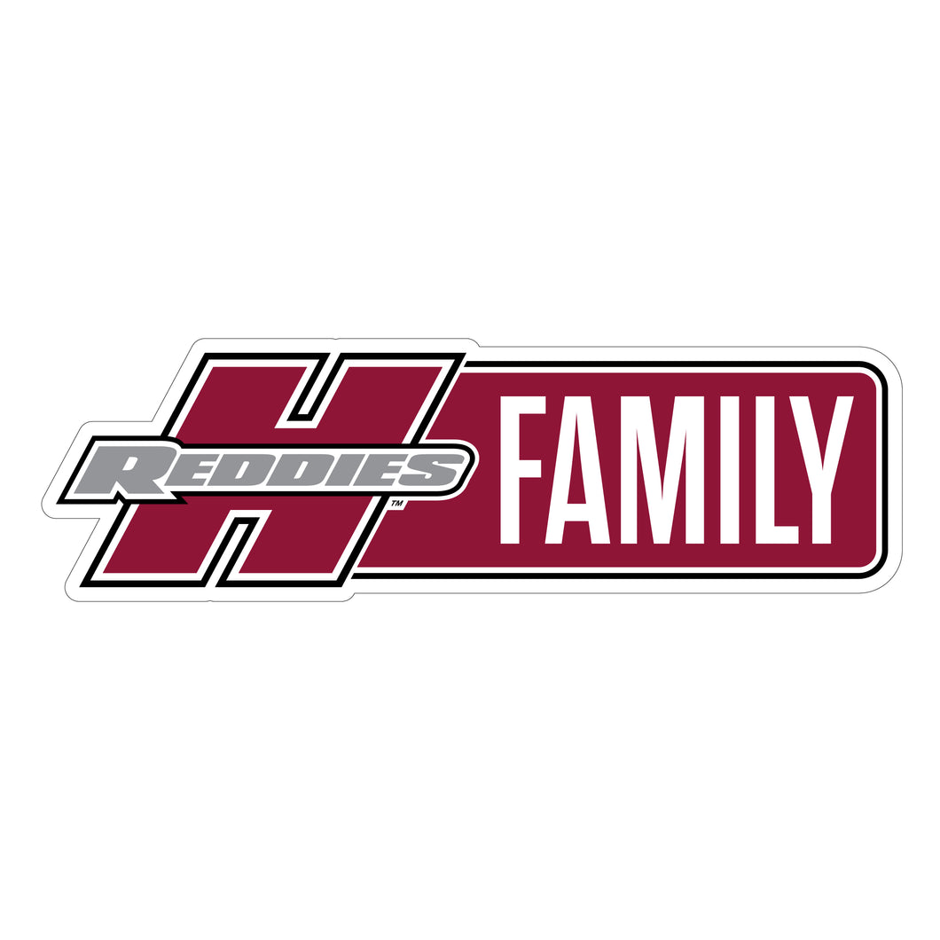 Henderson State Reddies Proud Die Cut Decal Officially Licensed Collegiate Product